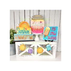 Summer Tiered Decor Set