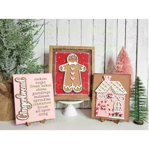 Gingerbread Sign Trio