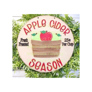 Apple Cider Season Sign