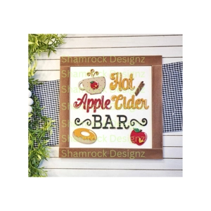 Apple Cider Bar Sign