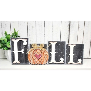 Fall Sweater word block