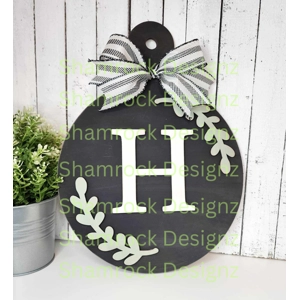 Bread Board Monogram Sign