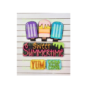 Sweet Summer Popsicle Truck Insert