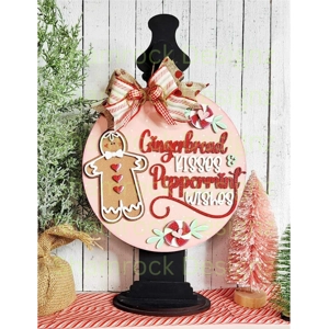 Gingerbread door hanger