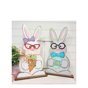 Standing Bunny Couple