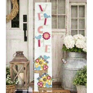 Spring Porch Leaner Paint & Create