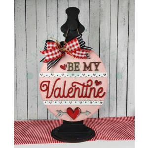 Be My Valentine Door Hanger
