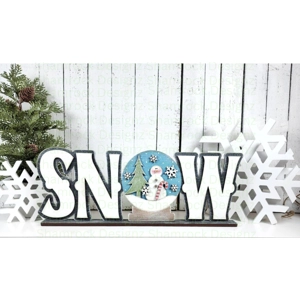 Snow Word Art