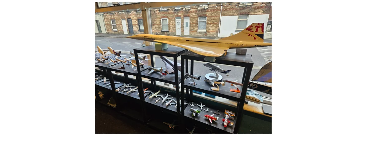 7ft Skyland Concorde model arrived .