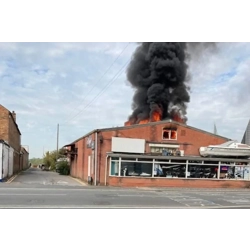 Fire at our shop today... looking for new shop!