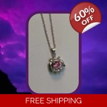 Rhinestone style Dress necklace #14