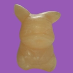 Mini Calcite carved Pikachu