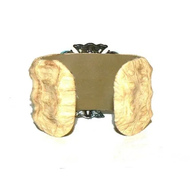 Additional Image for Turquoise Colored Stones Cuff Bracelet