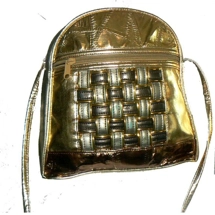 Leather Gold and Silver Waff..