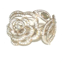 Gold with Rhinestones Spring..