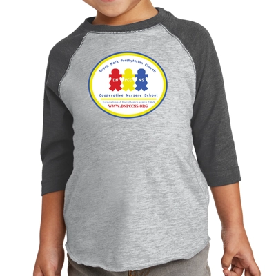 Smoke Toddler Baseball Tee