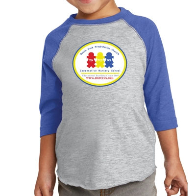 Royal Toddler Baseball Tee