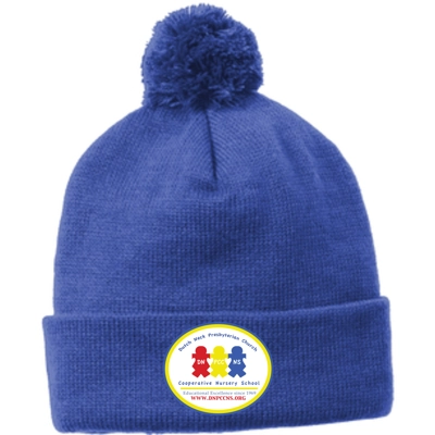 Royal Pom Beanie