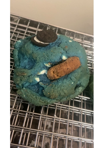 Blue Monster Cookies