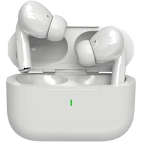 Wireless Earbuds, Bluetooth 5.3, Touch Control, White