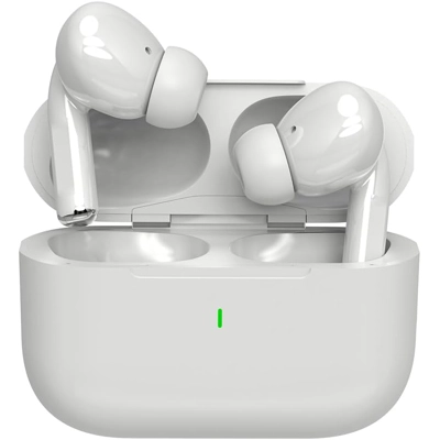 Wireless Earbuds, Bluetooth 5.3, Touch Control, White Wireless Earbuds, Bluetooth 5.3, Touch Control, White