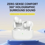 Wireless Earbuds, Bluetooth 5.3, Touch Control, White Wireless Earbuds, Bluetooth 5.3, Touch Control, White