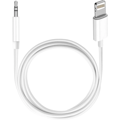 (Apple MFi Certified) iPhone AUX Cord for iPhone,Lightning to 1/8 Inch Audio Cable,3.3ft, Headphone