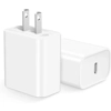 USB C Charger Block [2 Pack] iPhone 16 15 14 13 12 11 Charger Block, Type C Wall Charger 20 Watt