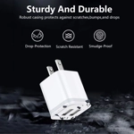 USB Wall Charger, LUOATIP 3-Pack 2.1A 5V Dual Port Cube Power Adapter Plug Block Charging Box USB Wall Charger, LUOATIP 3-Pack 2.1A 5V Dual Port Cube Power Adapter Plug Block Charging Box