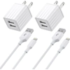 iPhone Charger,[Apple MFi Certified] Fast iPhone Charger 2PACK 6FT Lightning Cable Cord Fast