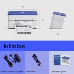 HP Shipping Label Printer, Commercial Grade Direct Thermal, Compact & Easy-to-use HP Shipping Label Printer, Commercial Grade Direct Thermal, Compact & Easy-to-use