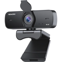 4K Webcam for PC Auto Focus