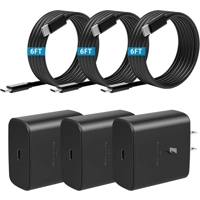 Super Fast Charger USB C,[3 Pack] Replacement for Samsung ..