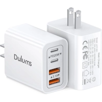 40 USB C Charger Cube, 2-Pack Wall Plug Fast Charging Bloc..