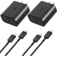 2Pack for Samsung Fast Charger Type-C USB-C for Samsung Ga..