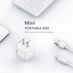 USB Wall Charger, LUOATIP 3-Pack 2.1A 5V Dual Port Cube Power Adapter Plug Block Charging Box USB Wall Charger, LUOATIP 3-Pack 2.1A 5V Dual Port Cube Power Adapter Plug Block Charging Box