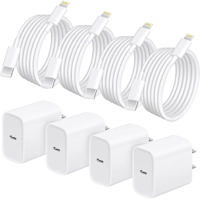 IPhone Charger Fast Charging, 4 Pack 20W Fast Charger i Ph..