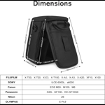 Camera Insert Bag Waterproof Lens Cube Case Camera Insert Bag Waterproof Lens Cube Case