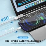 iPhone Charger,[Apple MFi Certified] Fast iPhone Charger 2PACK 6FT Lightning Cable Cord Fast