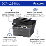 Brother DCP-L2640DW Wireless Compact Brother DCP-L2640DW Wireless Compact
