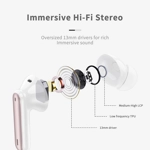 Wireless Earbuds, Bluetooth 5.4 Headphones in Ear with 4 Wireless Earbuds, Bluetooth 5.4 Headphones in Ear with 4