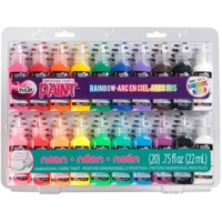 Tulip Puff Paint 20-Color Party Pack, Multi-Surface, Premi..