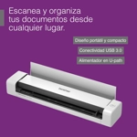Brother DS-740D Duplex Compact Mobile Document Scanner Brother DS-740D Duplex Compact Mobile Document Scanner