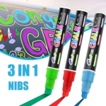 Window Chalk Markers for Cars Glass Washable, 8 Colors Jumbo Liquid Chalk Marker Pens Window Chalk Markers for Cars Glass Washable, 8 Colors Jumbo Liquid Chalk Marker Pens