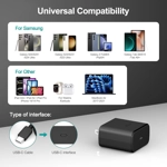 Samsung Super Fast Charger Type C for Android Phone Charger Fast Charging 2Pack 10FT cord