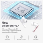 Wireless Earbuds, Bluetooth 5.4 Headphones in Ear with 4 Wireless Earbuds, Bluetooth 5.4 Headphones in Ear with 4