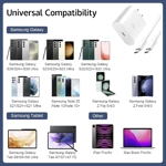 for Samsung Fast Charging Type Charger A16 A15 A55 A56 S25 S24 S23 S22 S21 for Samsung Fast Charging Type Charger A16 A15 A55 A56 S25 S24 S23 S22 S21