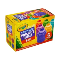 Crayola Washable Kids Paint (6ct), Essential Preschool Sup..