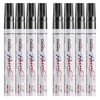 Paint Pens Paint Markers - Black Markers 8 Pack, Oil Based Waterproof Paint Pens Paint Markers - Black Markers 8 Pack, Oil Based Waterproof