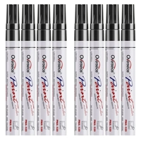 Paint Pens Paint Markers - Black Markers 8 Pack, Oil Based..